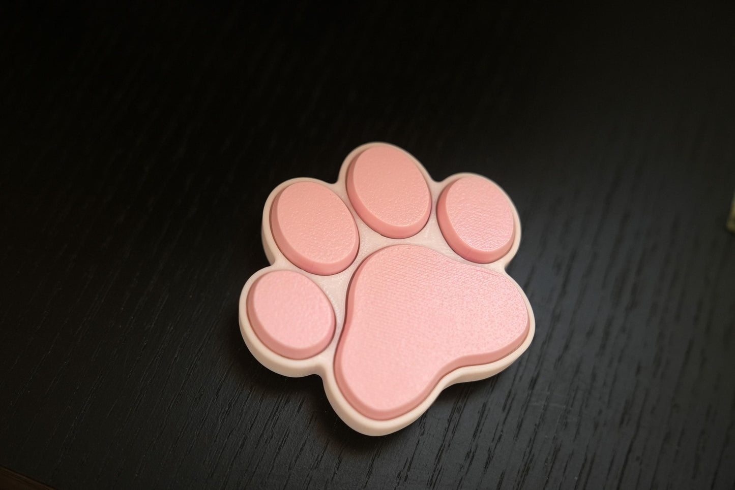 Cat Paw and Toe Beans Desk Fidget | Cat Paw Mechanical Clicker | Keyboard Stim Toy | ADHD, Sensory, ASMR Gift for Vet Tech and Pet Lovers