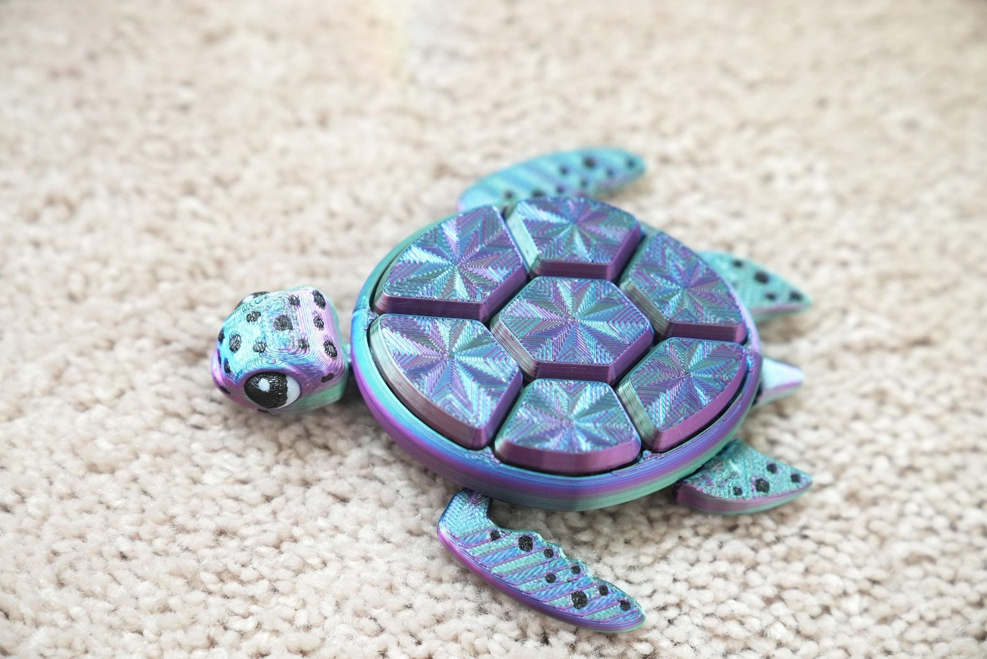 Turtle Fidget Clicker Sensory Toy | Autism and ADHD Support | Stress and Anxiety Relief | Autism Toys