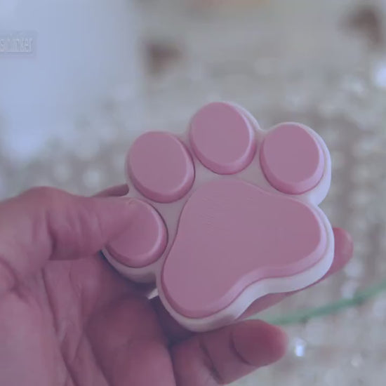 Cat Paw and Toe Beans Desk Fidget | Cat Paw Mechanical Clicker | Keyboard Stim Toy | ADHD, Sensory, ASMR Gift for Vet Tech and Pet Lovers